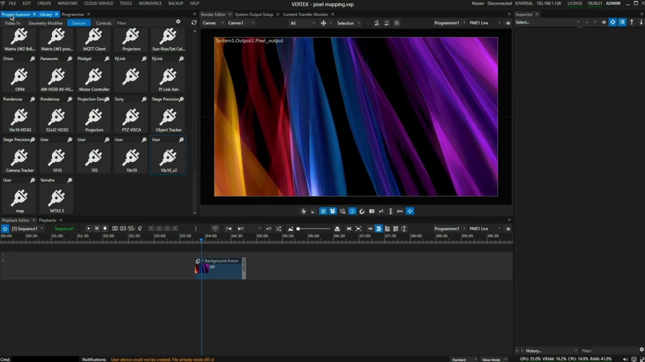 Vertex Pixelmapping