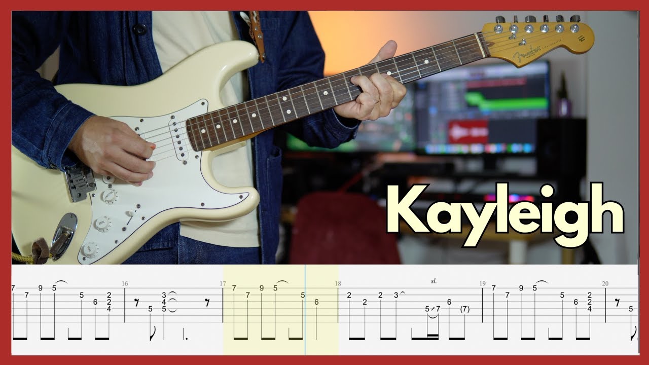 Marillion – Kayleigh | Guitar Lesson + Tabs
