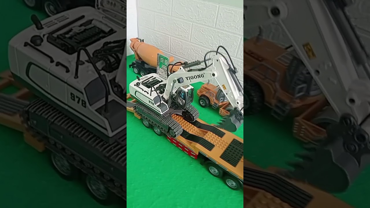 excavator Beko RC ALAT berat truck Beko remote control #excavator #truck #beko #truk #toys #rc #jcb