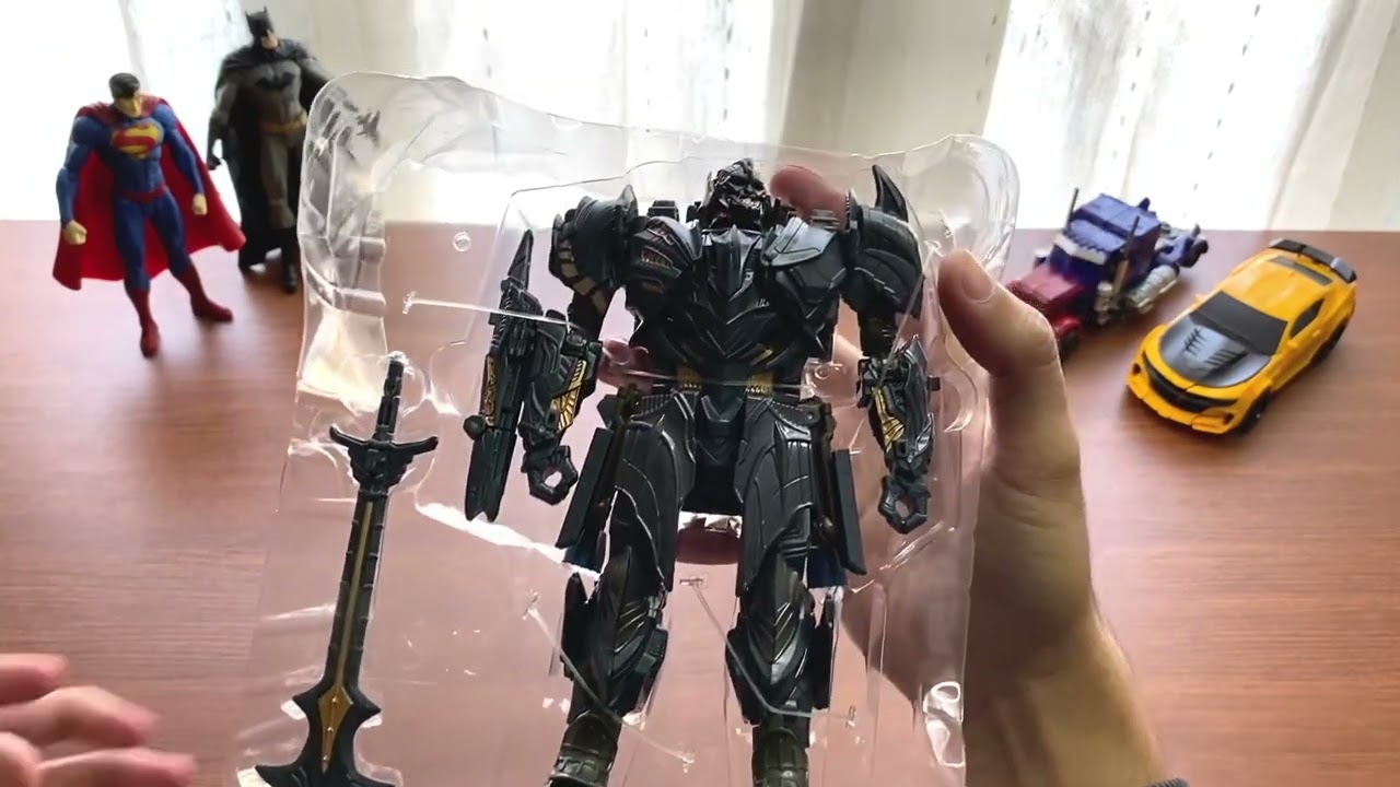 ASMR Transformer Deformation Megatron Unboxing Satisfying No Talking Video