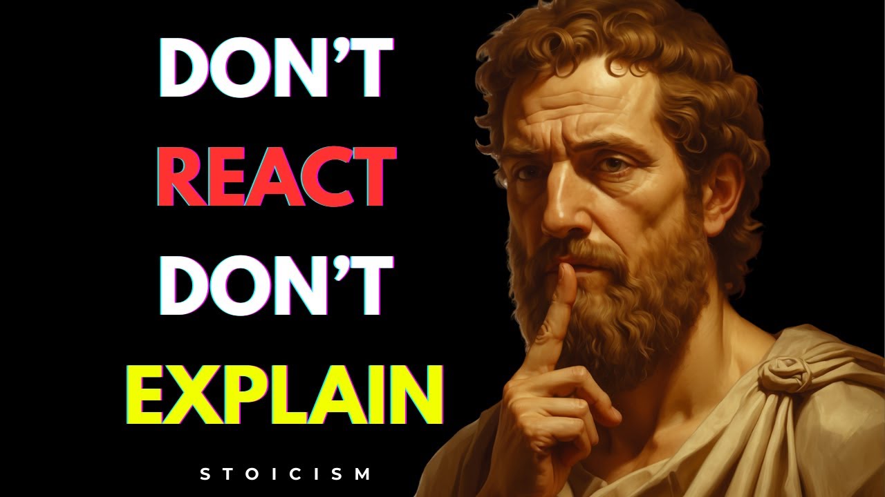 Don&rsquo;t React, Don&rsquo;t Explain &mdash; Stoic Rules for Quiet Dominance | Stoicism