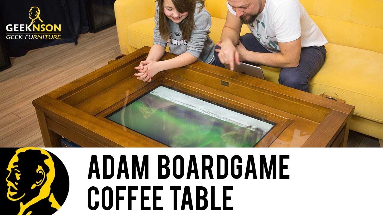 Geeknson ADAM Coffee Boardgame Table