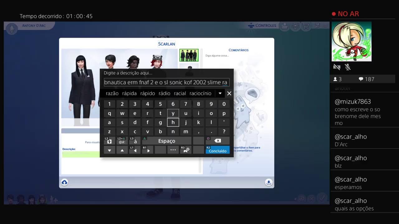 Tudo de novo pqp - the sims