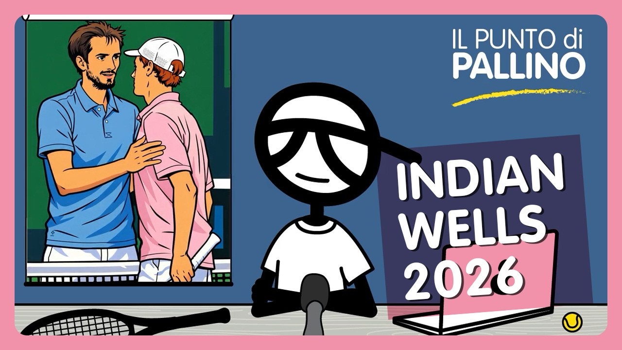 Indian Wells 2026. Vince Jannik Sinner. Sorry Meddy!