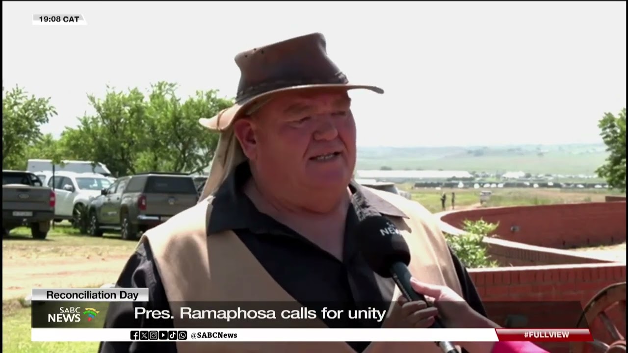 Ramaphosa calls for unity on Reconciliation Day