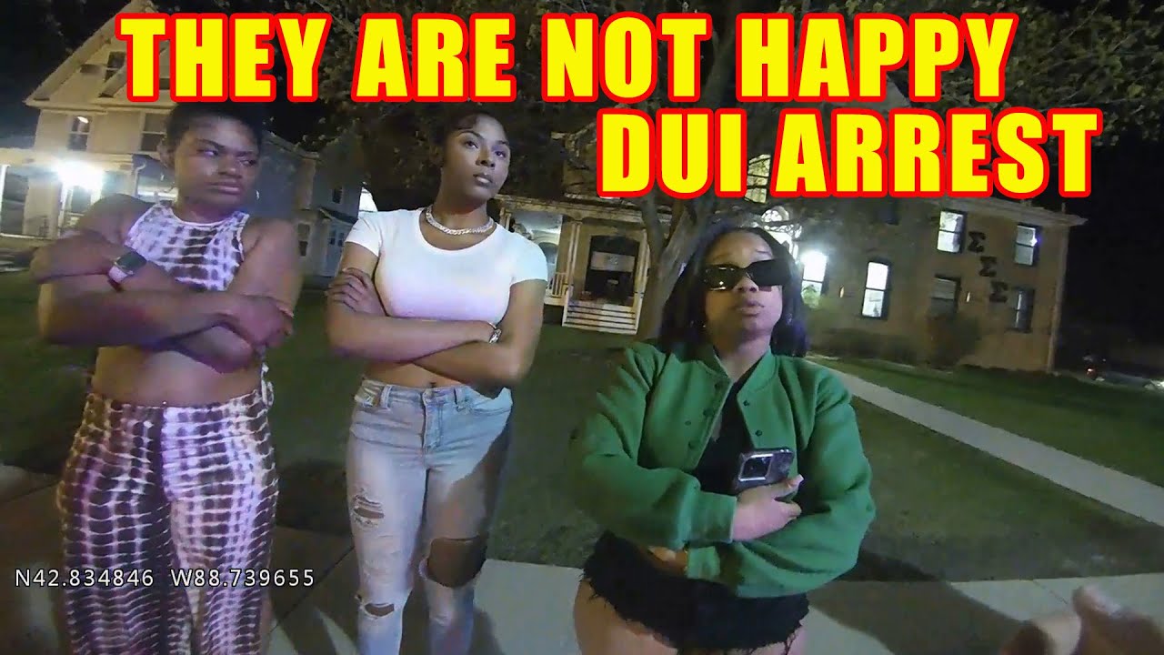Bodycam DUI Arrest - Teacher is Arrested for Driving While Impaired and Isn't Happy About It