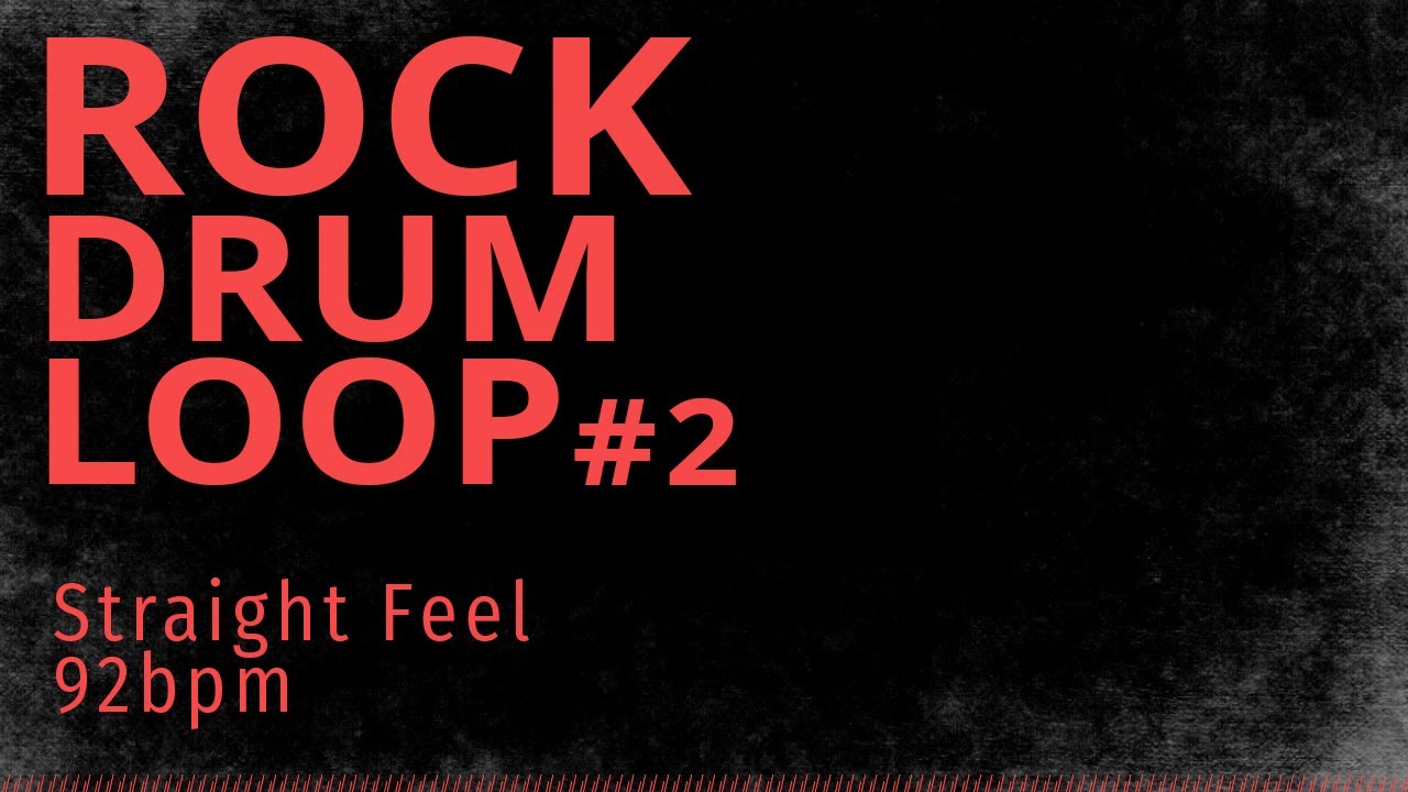 Rock Drum Loop / Practice Track / Jamtrackschannel