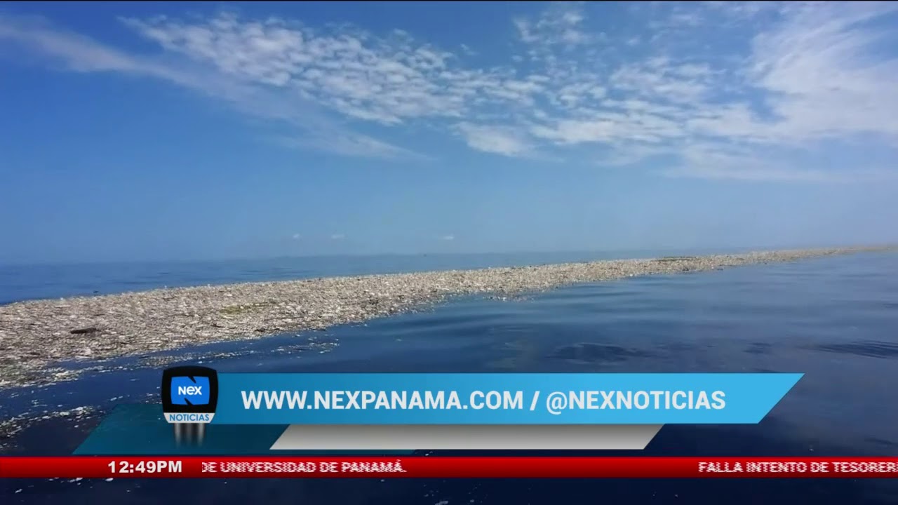 Mar de basura entre Honduras y Guatemala