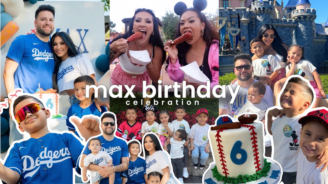 birthday weekend vlog ❤︎︎ (max turns six, birthday party + disney with friends)