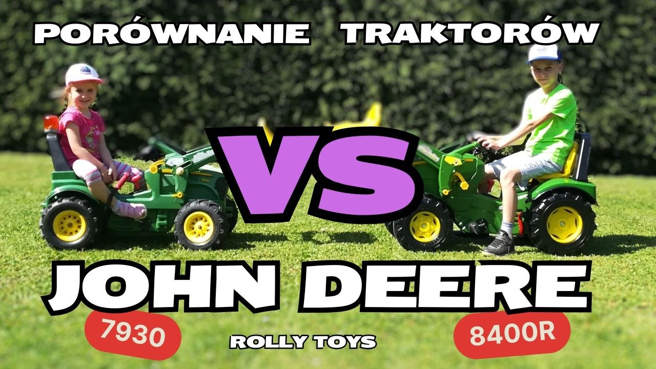 Porównanie ciągników John Deere, 7930 vs 8400R