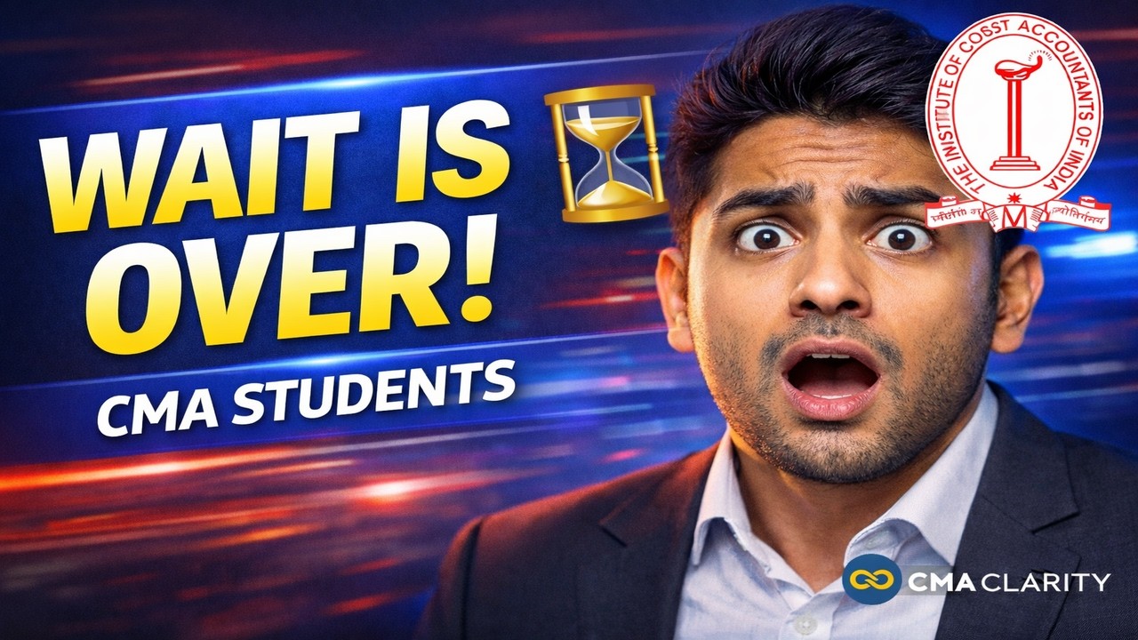 📢 Important News for CMA Students | ⏳ Wait Is Over | Official ICMAI Update June 2026 Exam |