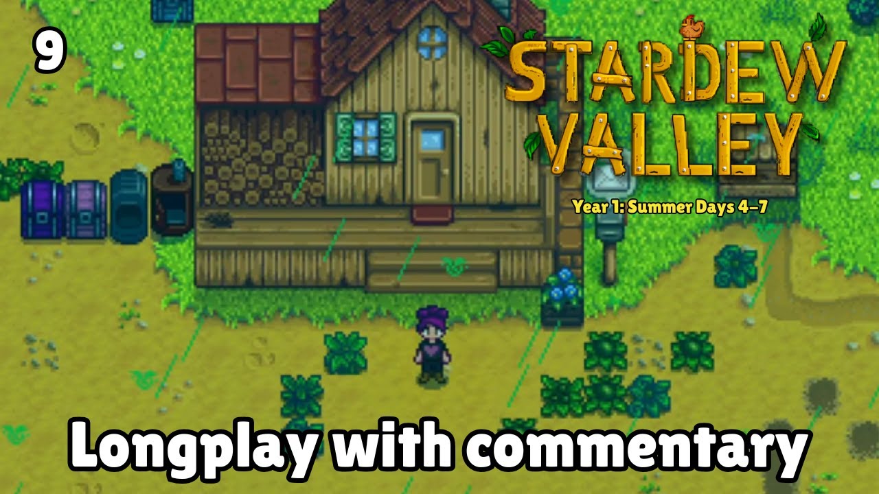 Green rain?!? (Stardew Valley Longplay ep 9)