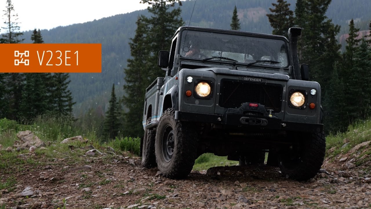 Kicking off our trip from Tucson to Colorado in a Land Rover Defender 110 - V23E1
