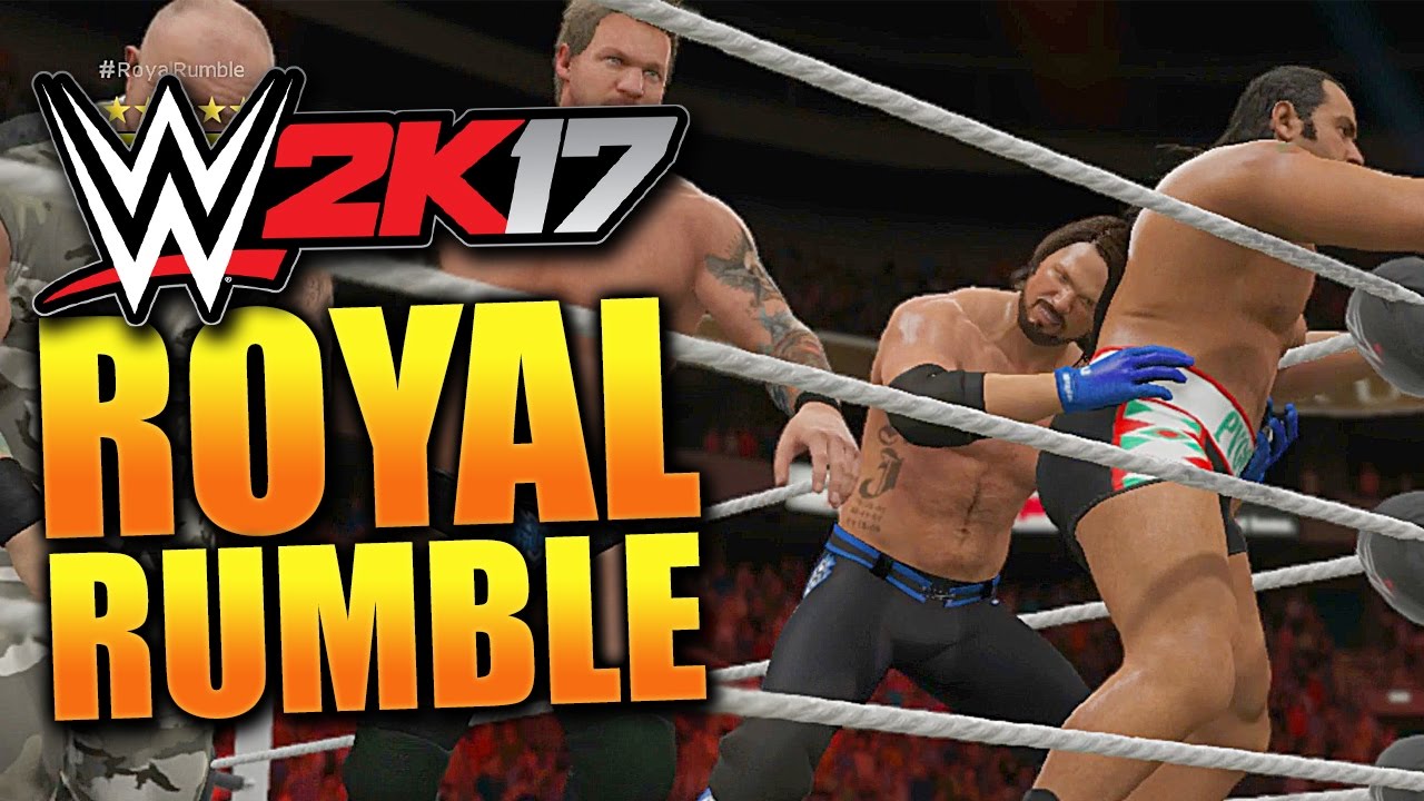 WWE 2K17 ROYAL RUMBLE! 30 Man Royal Rumble Match (WWE 2K17 Gameplay)