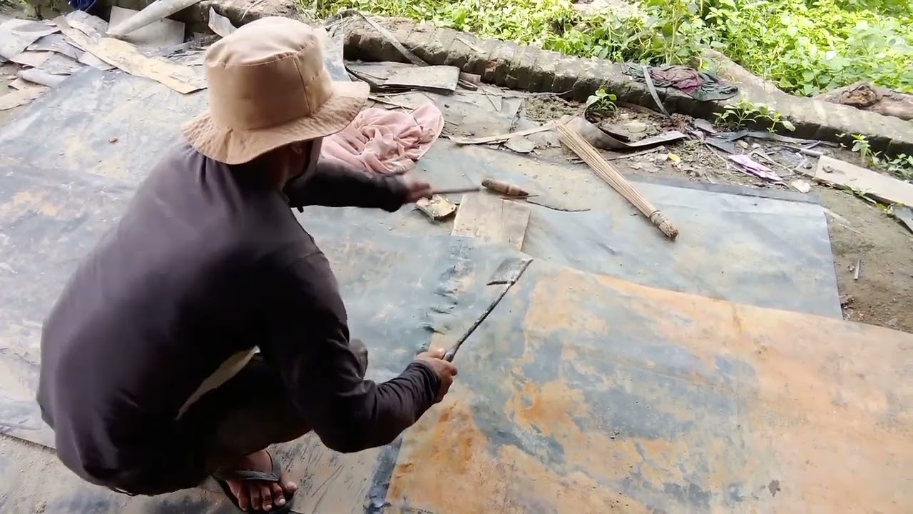 Penyambungan Karpet Talang
