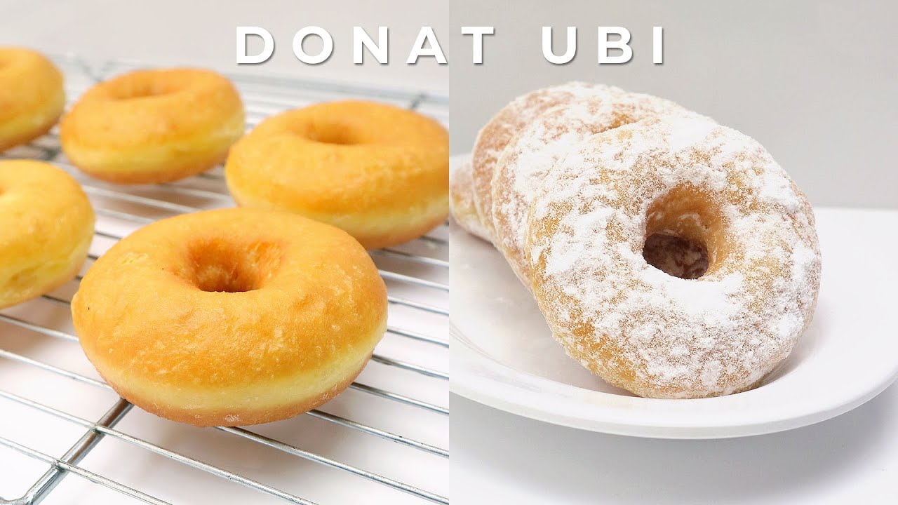 RESEP DONAT UBI EMPUK // SWEET POTATO DOUGHNUT RECIPE