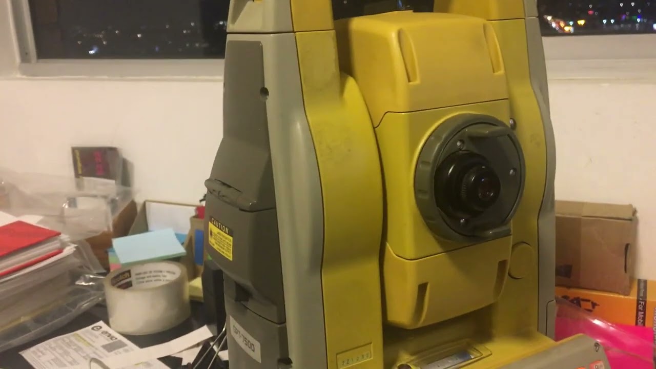 Tutorial carga y descarga puntos Estación Topcon 7500 (Replanteados y medidos)