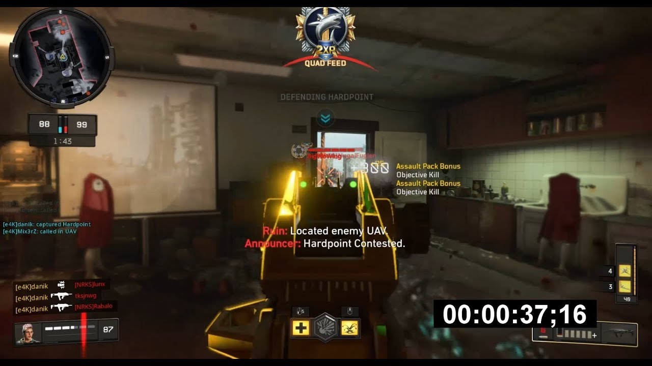 BO4 -  WORLDS FASTEST CORE NUCLEAR (112sec) *NO SPAWNTRAPPING* on PC