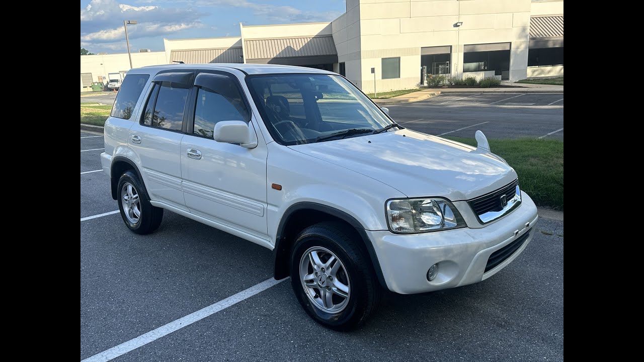 [SOLD] 1999 Honda CRV Fullmark JDM Import Walkaround + Driving