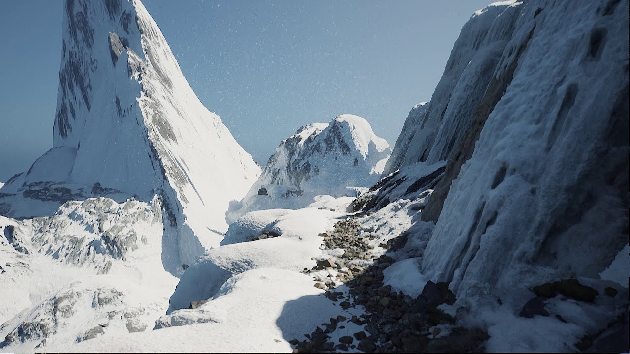 FLARE lights the Mountain sky in Unreal Engine 5