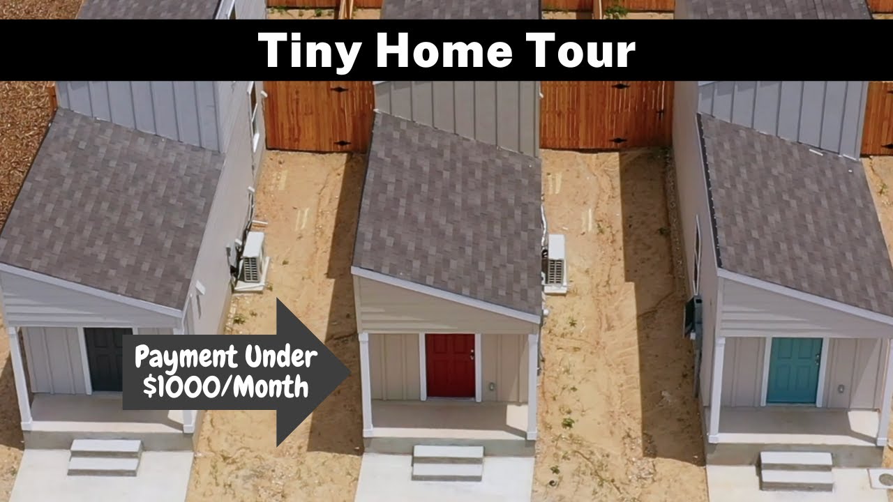 350 Sq Ft Tiny Model Home Tour | San Antonio Tx
