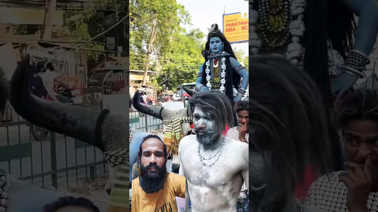Har har Mahadev Bhole Di Barat Chali .bhola nath ka tandab#viral #shortsvideo #shorts #status