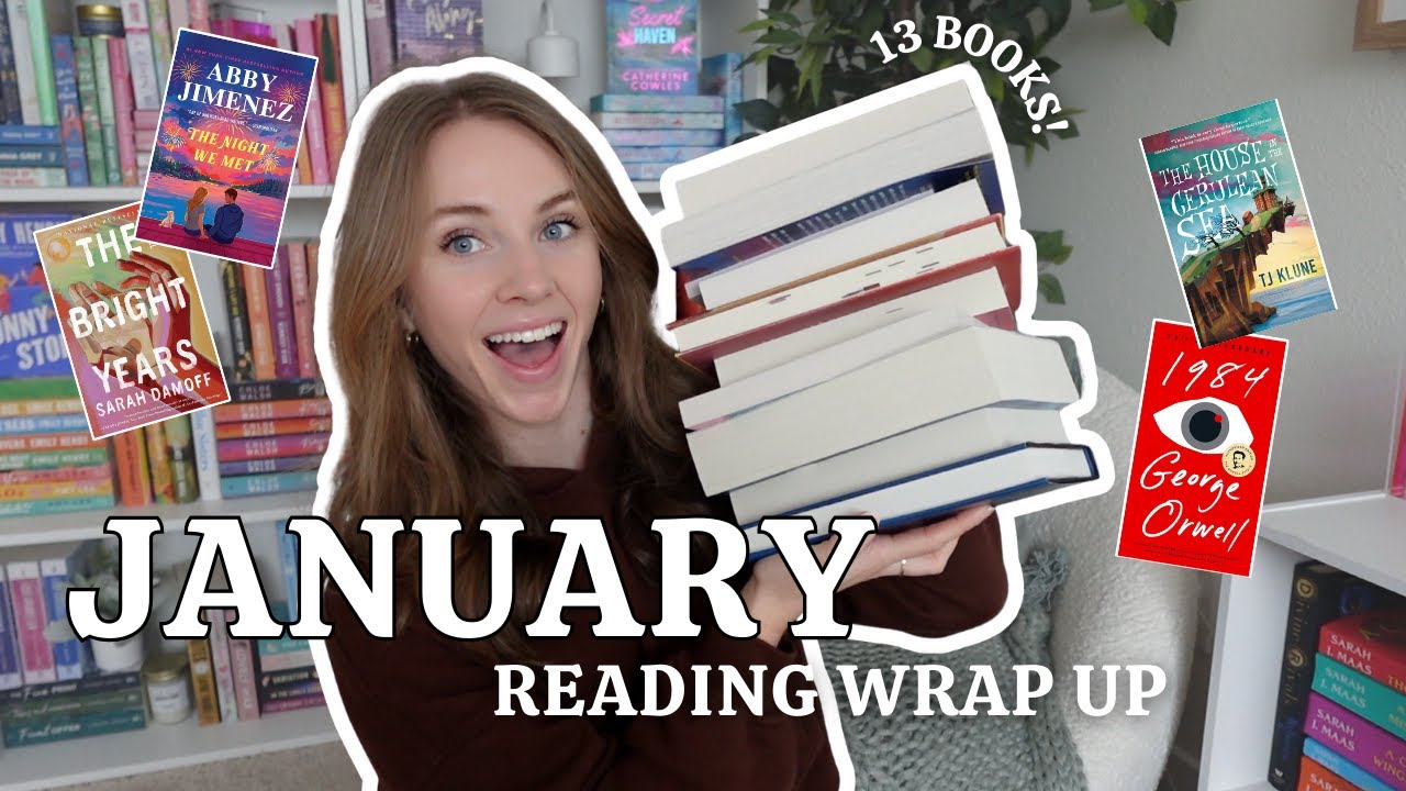 The 13 books I read in January 💙✨📖 monthly reading wrap-up