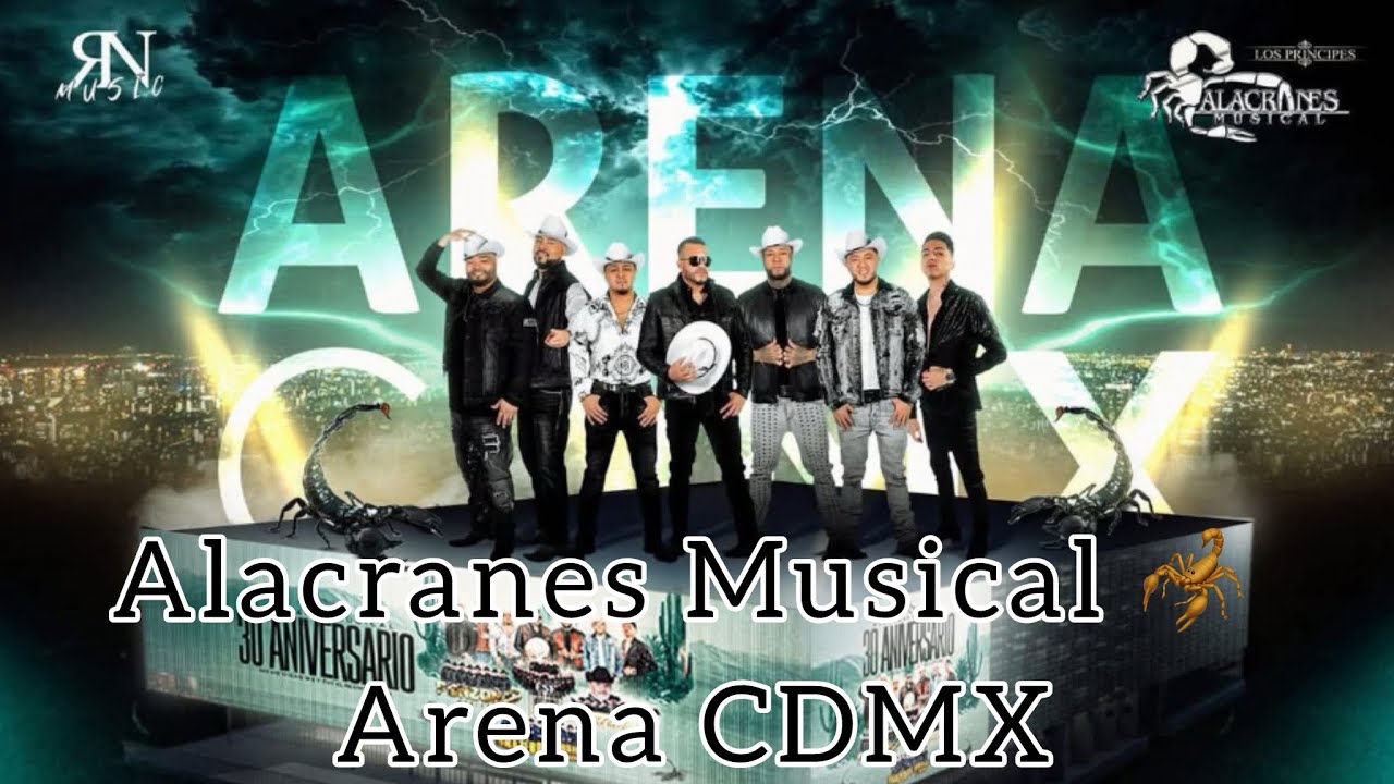 Alacranes Musical 🦂 Rumbo a la Arena CDMX 🔥