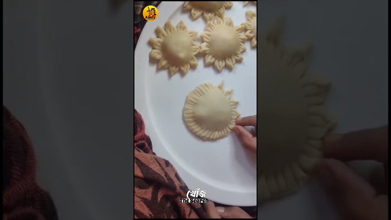 ঝাল পুলি |Jhal Puli Pitha | Easy Tea Time Snacks Jhal Puli in Unique Design