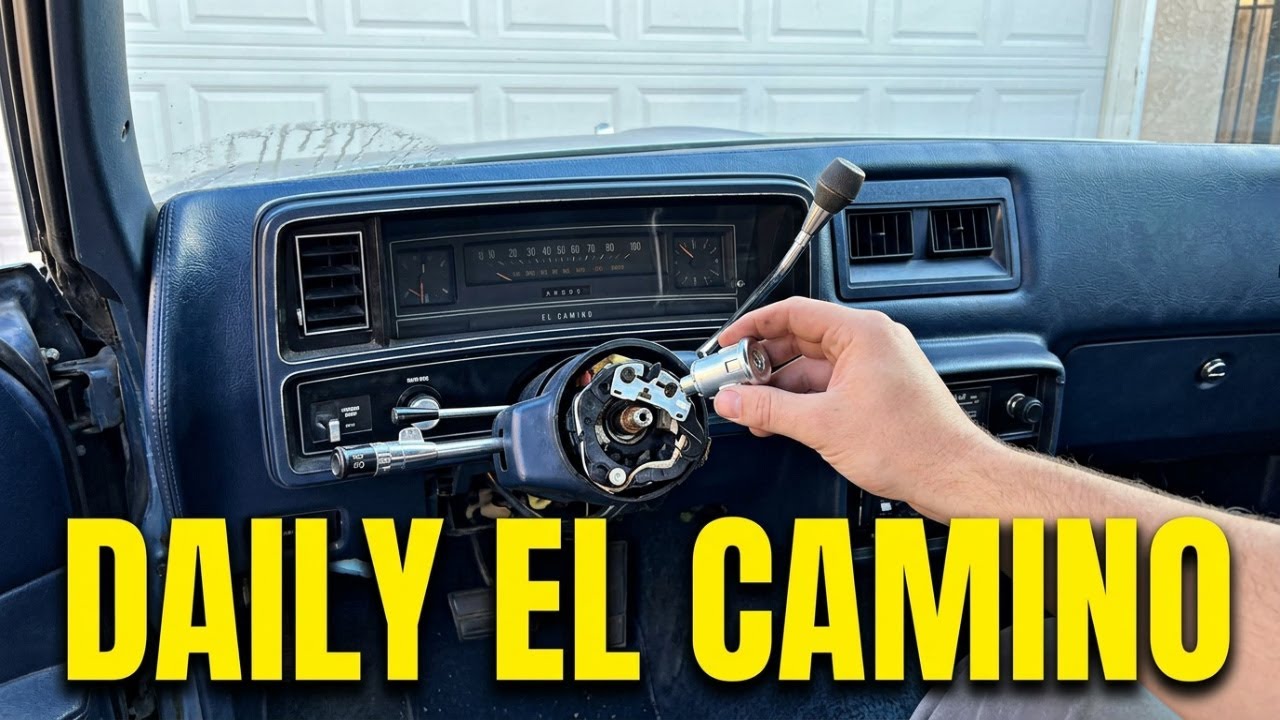 Transforming a Classic  Chevy El Camino. Making an Ultimate Daily Driver with much Needed Repairs. 