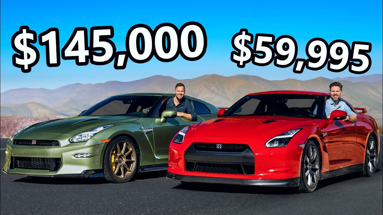 Nissan GTR T-Spec 2024 года против самого дешёвого Nissan GTR, который вы можете купить
