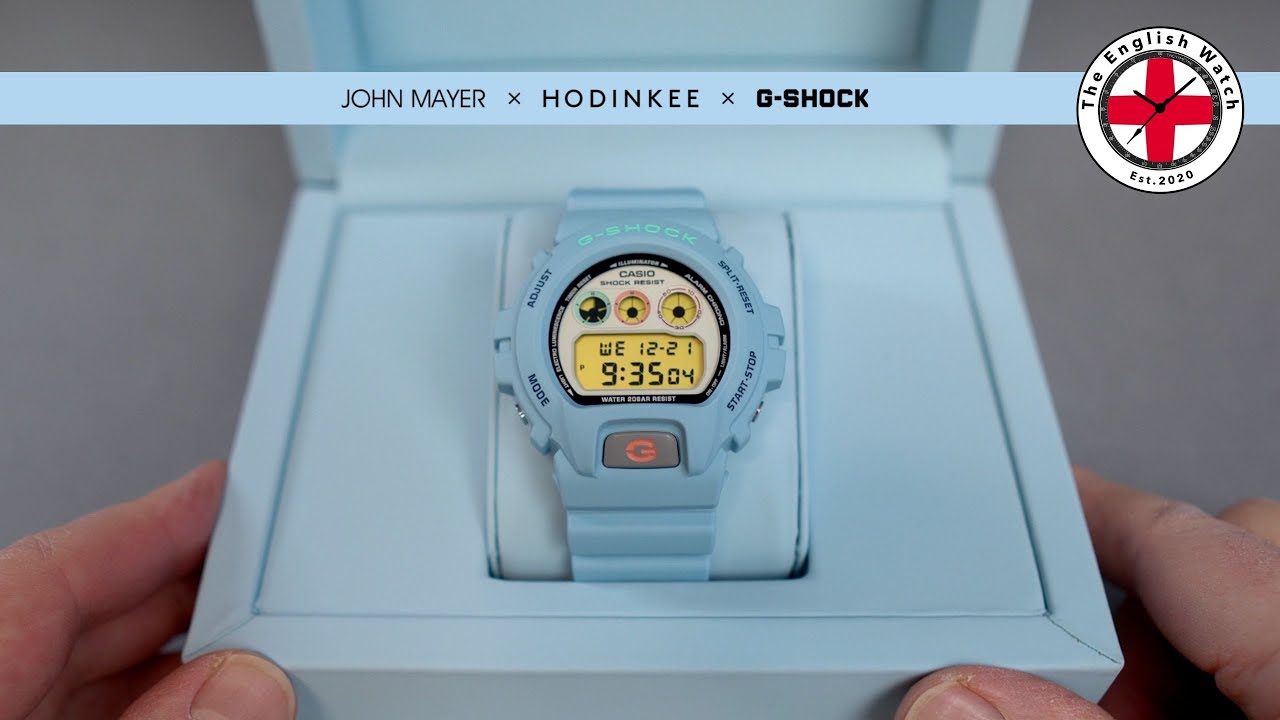 G-Shock 6900PT1 by John Mayer / Hodinkee / Unboxing
