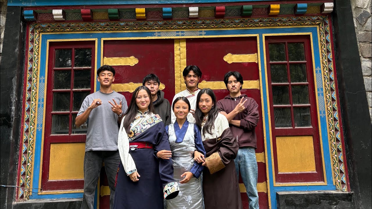 TIBETAN LOSAR CELEBRATION IN DELHI HOSTEL   #tibetanvlogger #tibetan #tibet #viral 