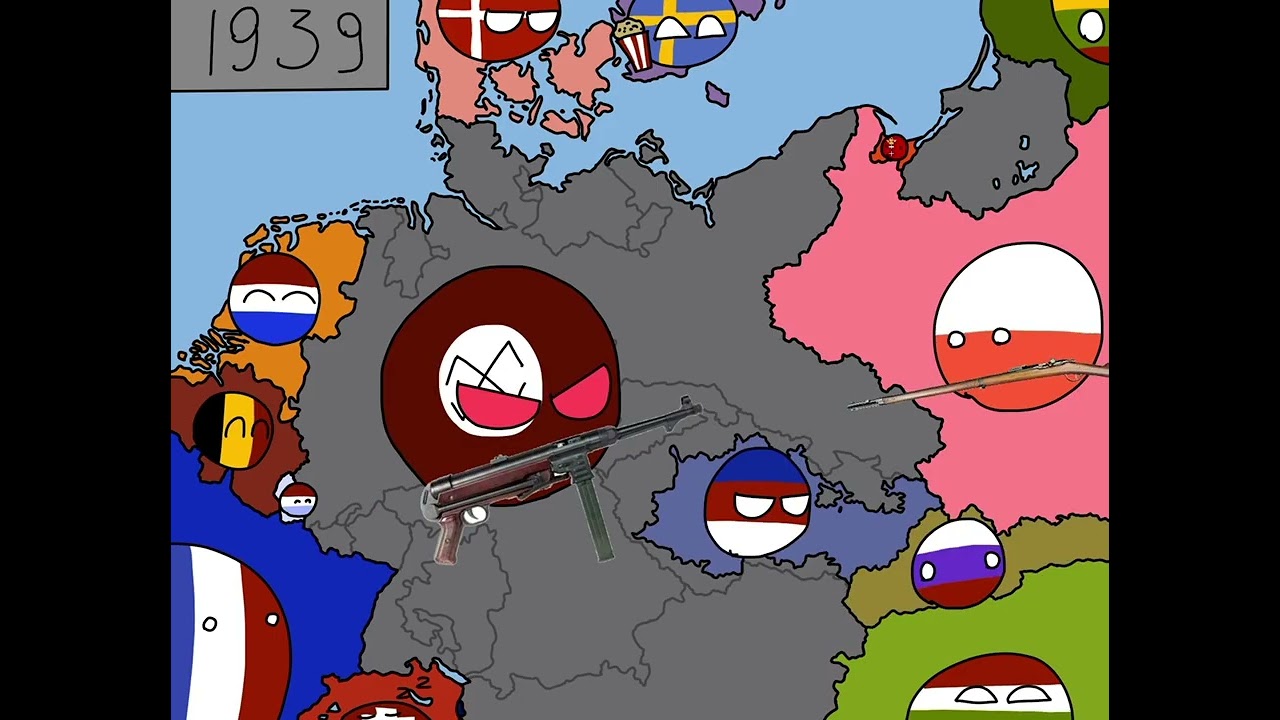 The Modern History Of Germany (Countryballs) 1900-2026