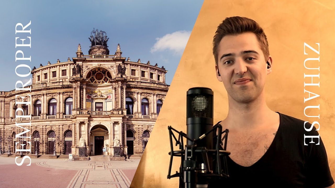 Semperoper zuhause: Maximilian Mayer singt die Arie »Maria« aus Bernsteins »West Side Story«