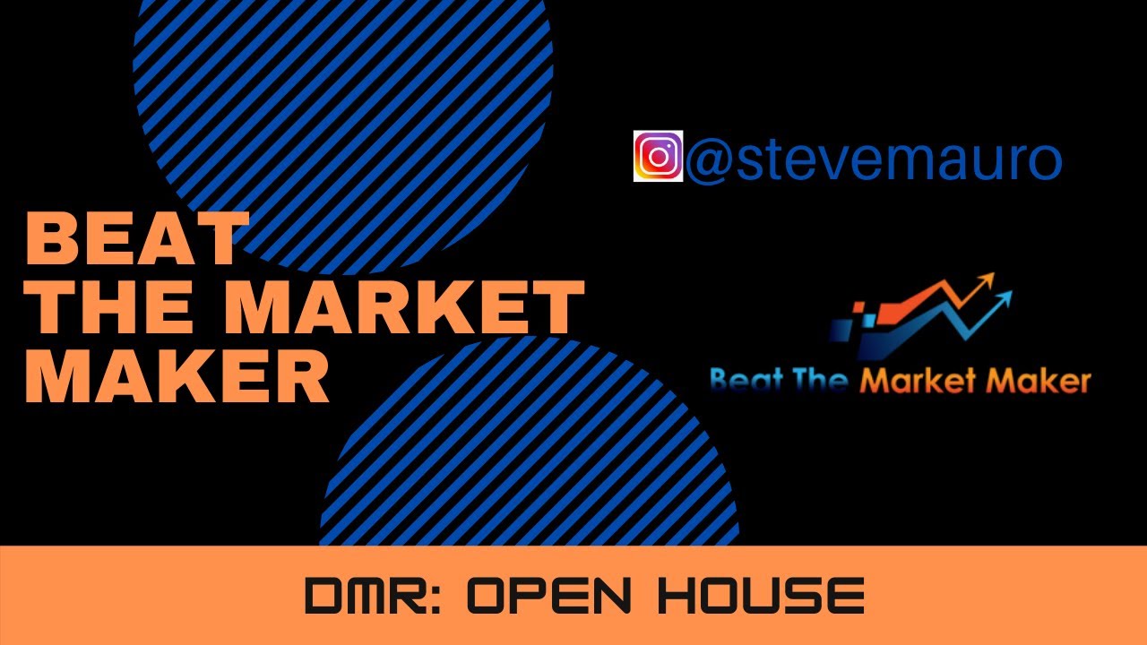 Beat the Market Maker - OPEN HOUSE DMR Session - Steve Mauro - Daily Market Review - 1/20/2020