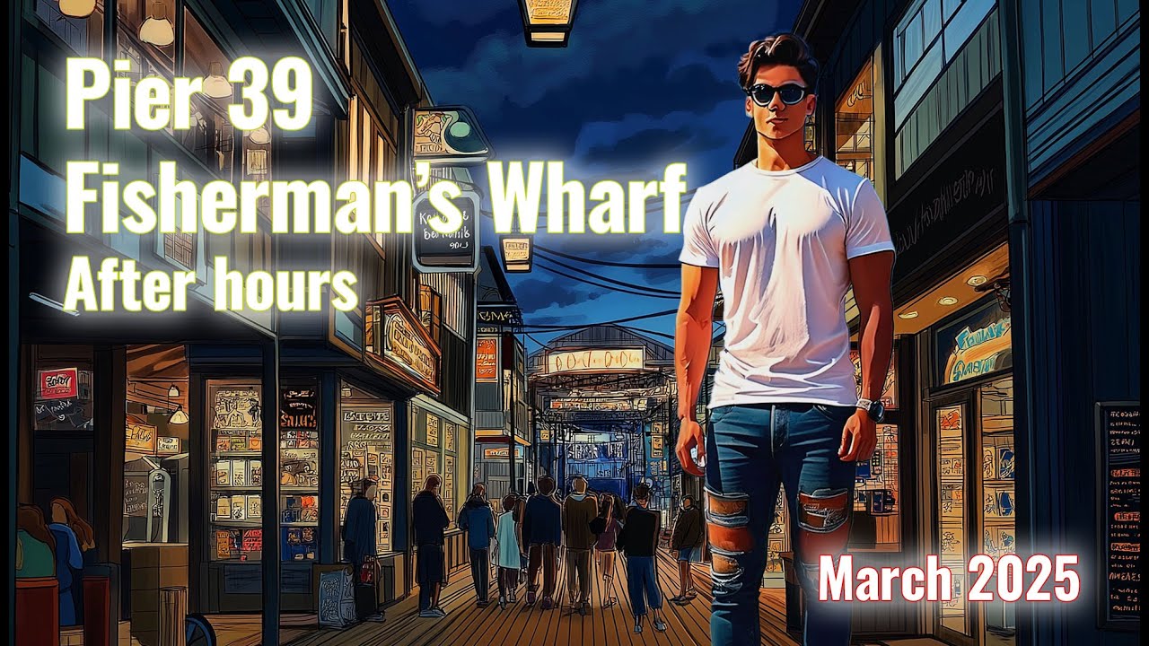 Twilight Walk at Pier 39 & Fisherman's Wharf | Serene San Francisco night