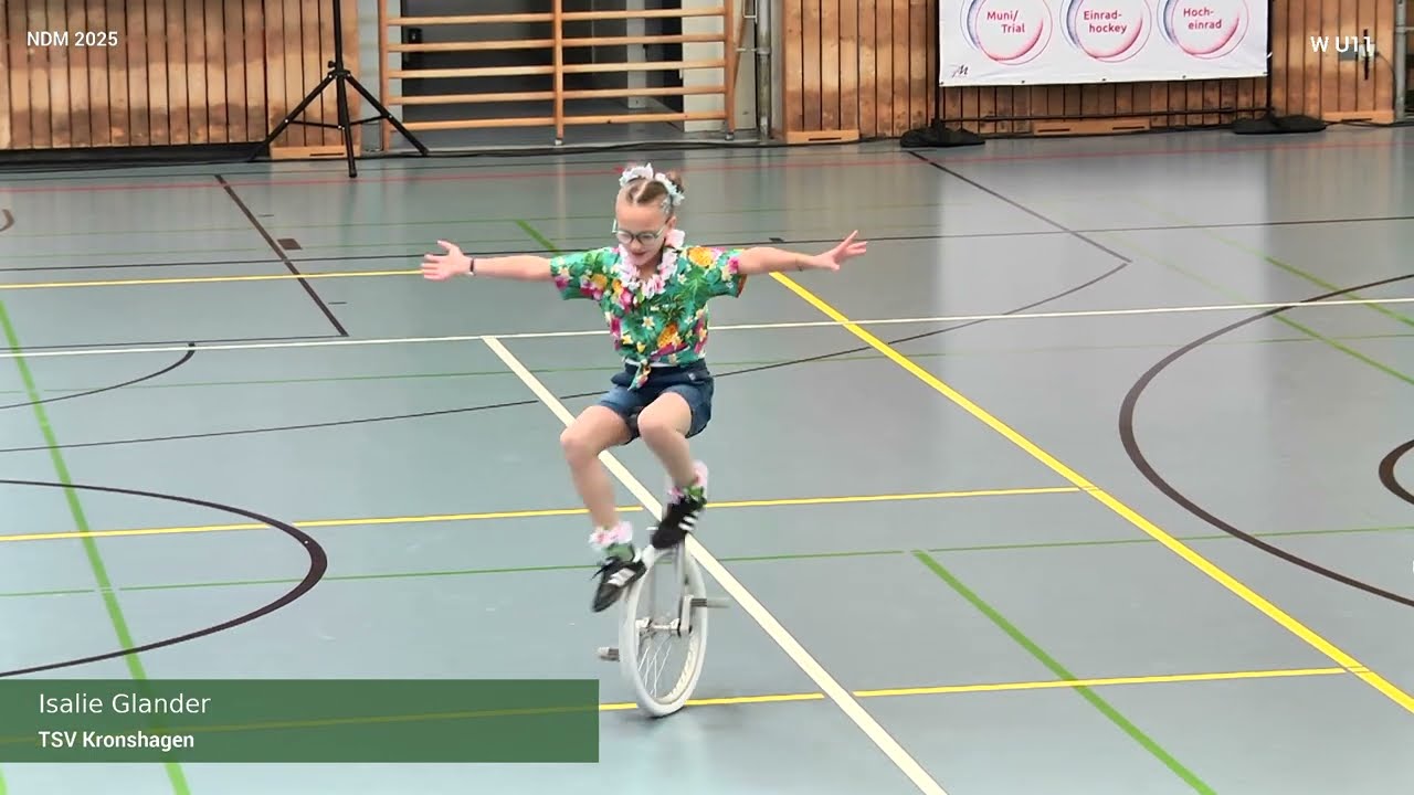 Norddeutsche Meisterschaft 2025 - Isalie Glander -TSV Kronshagen - Ein Tag im Sommer