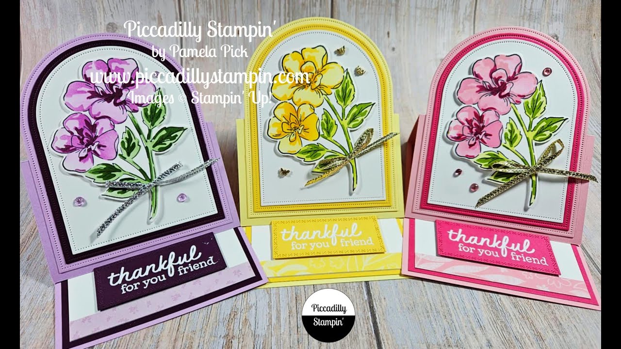Stampin' Up! - Thankful Garden Easel Card - 04/02/2025 - FBL