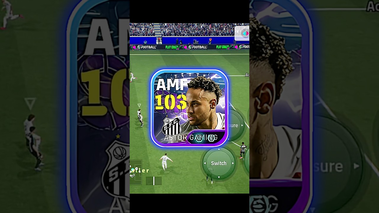 Бесплатная игра Neymar Blitz Curler 🤩🔥 #efootball #pes #neymar #shorts