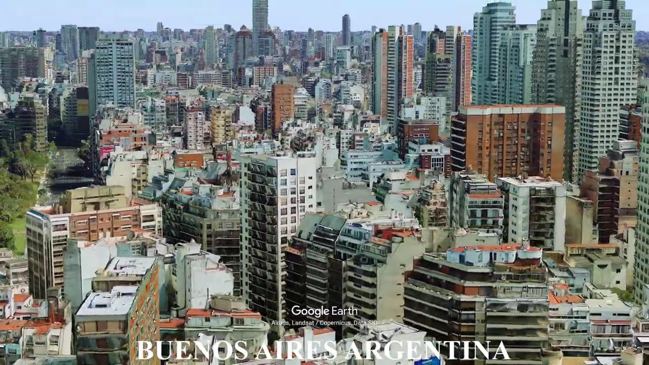 Buenos Aires Argentina - Geography of a River Delta Megacity