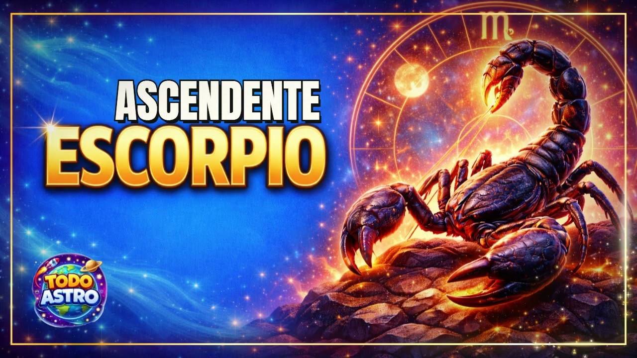 El Ascendente en ESCORPIO ♏
