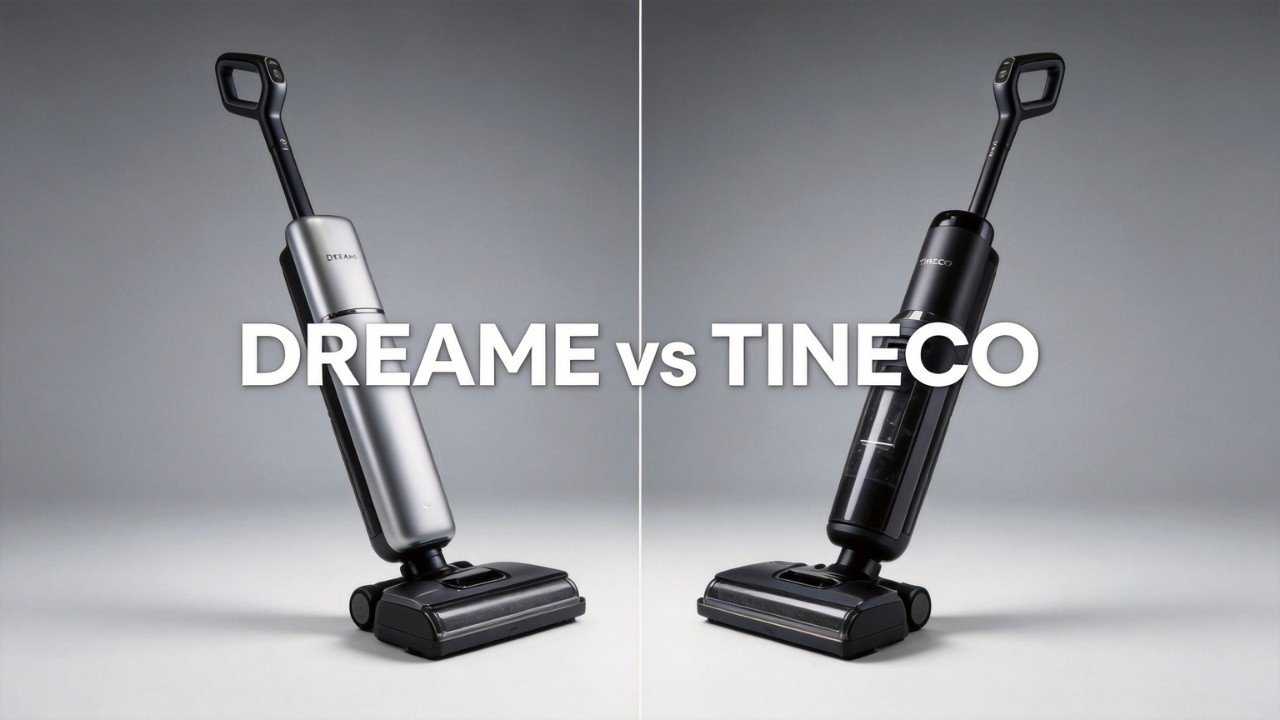 DREAME Wet Dry Vacuum Mop Aero Pro vs Tineco S7 Stretch Ultra — Which is Stronger?