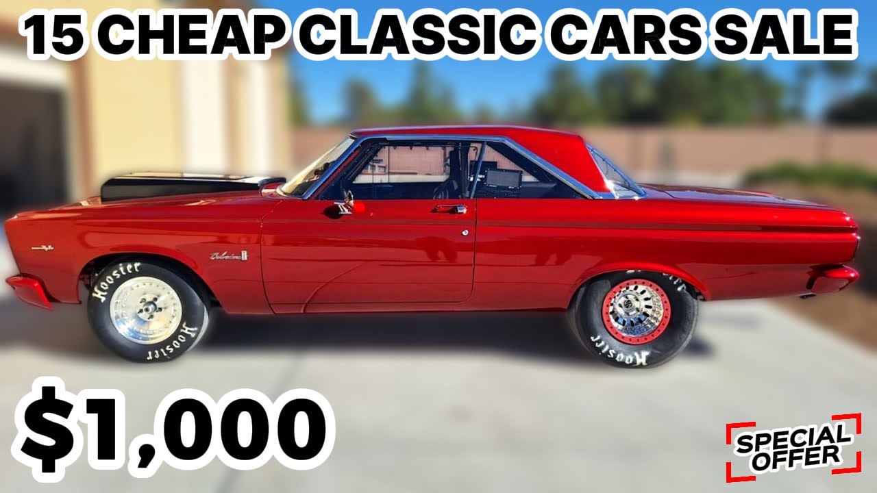 15 Old Cars for Sale Cheaply by Owners