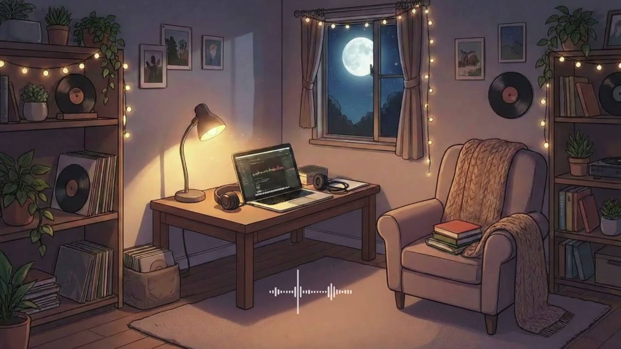Midnight Chill LoFi Beats – Smooth Vibes for Studying, Relaxing & Late Night Focus