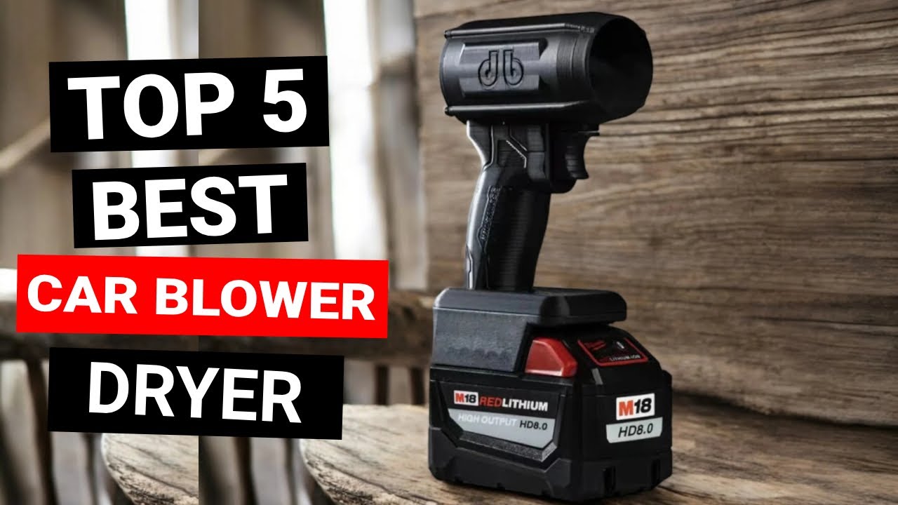 Top 5 Best Car Blower Dryers 2025 &ndash; Drying Solutions for a Spotless Shine!
