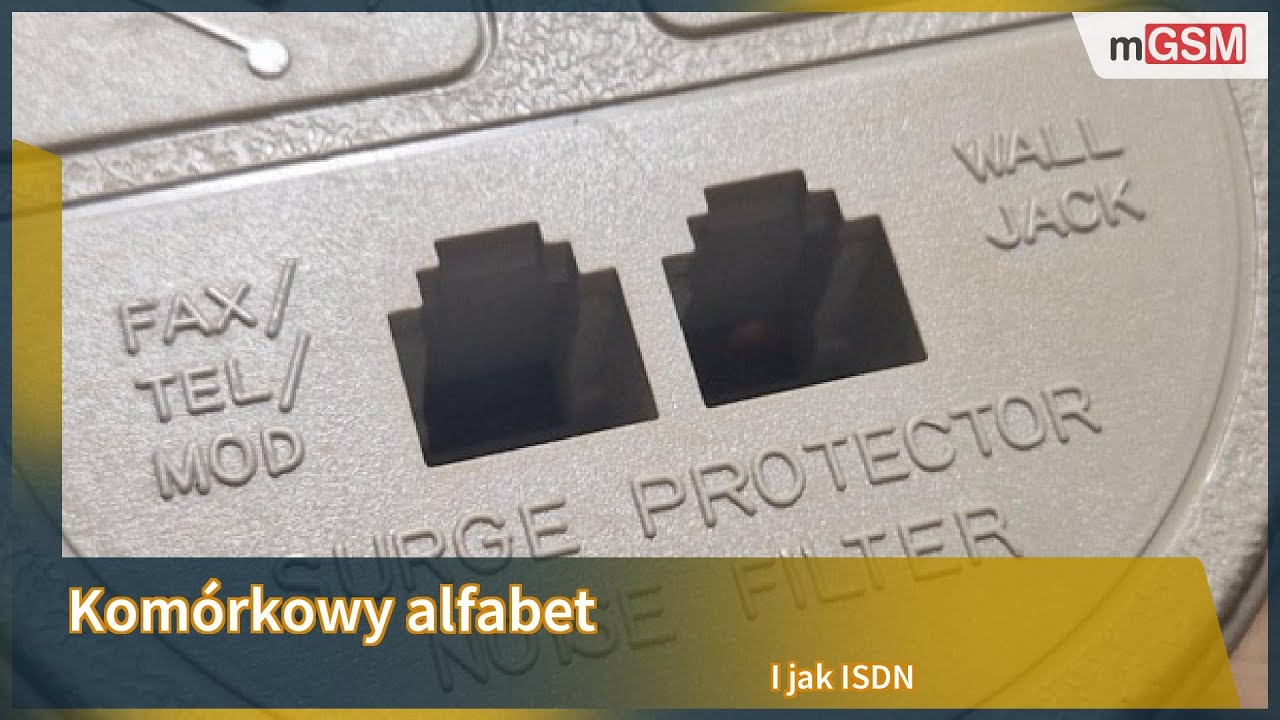 Komórkowy alfabet - I jak ISDN