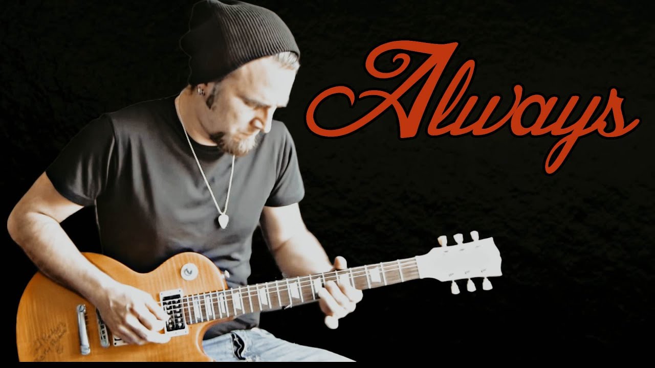 Bon Jovi - Always - Instrumental Electric Guitar Cover - By Paul Hurley