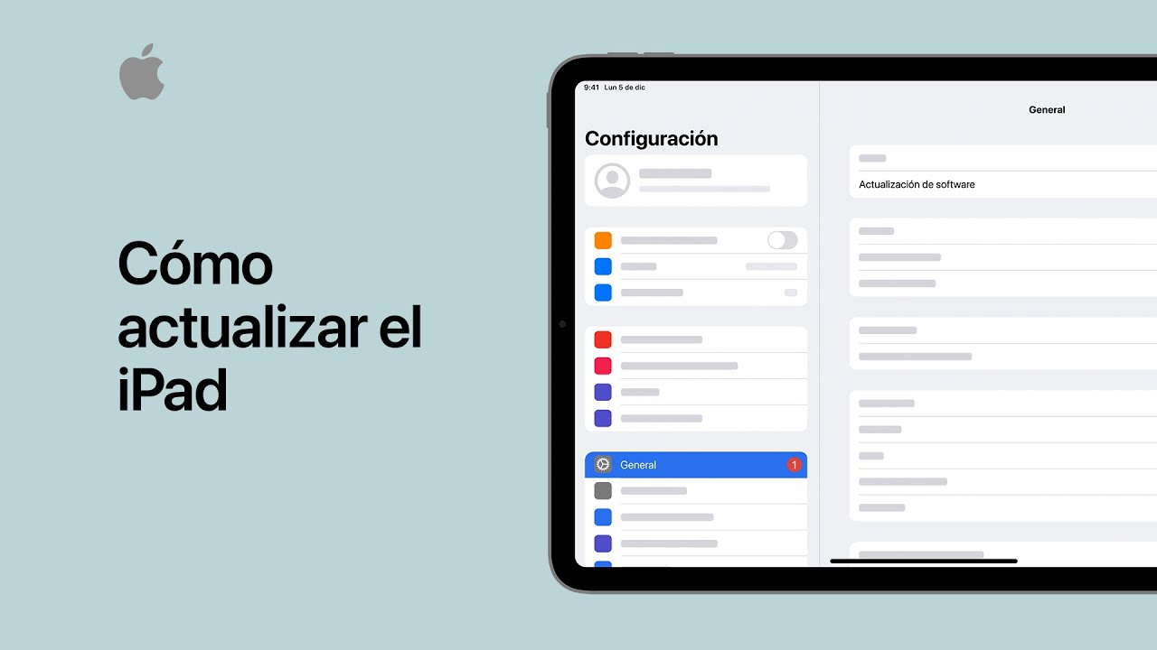 Cómo actualizar el iPad | Soporte técnico de Apple
