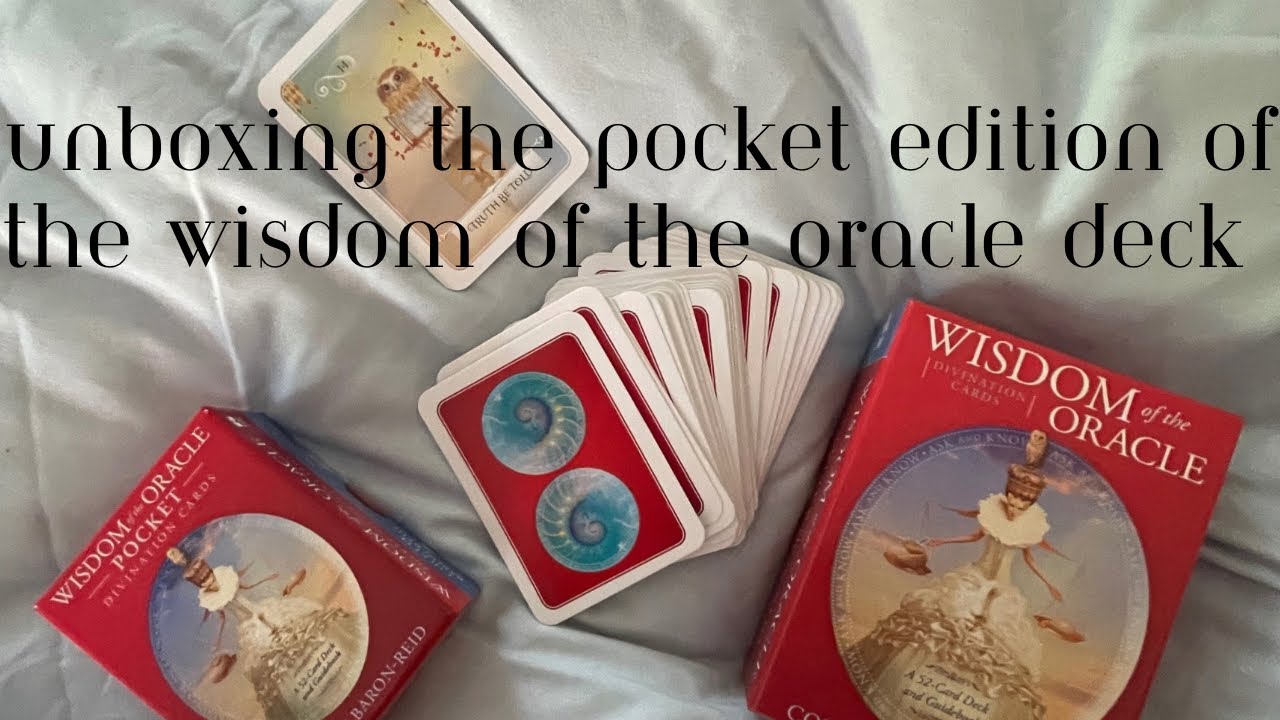 All That Glitters: Unboxing the Pocket Size Wisdom of the Oracle